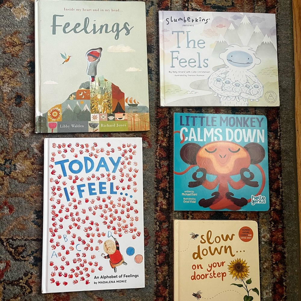 5 Feelings and Emotions Books for Toddlers
